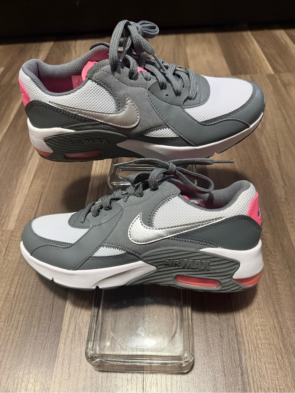 Nike Women’s Air Max Sneakers - Gray & Pink
